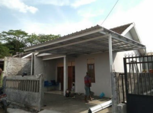 harga kanopi baja ringan