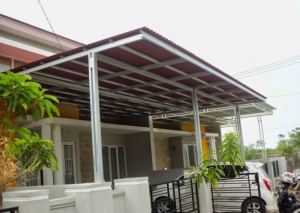 garasi baja ringan
