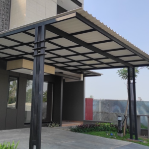 jasa pasang kanopi besi hollow bogor